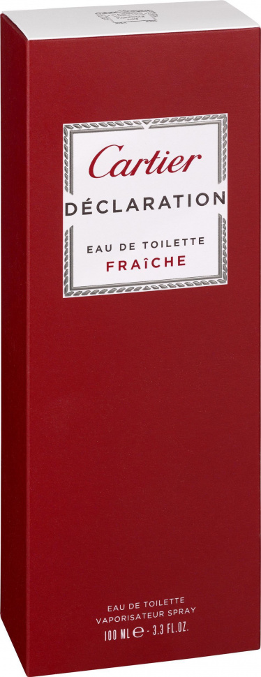 Cartier Declaration Fraiche 100 мл тестер